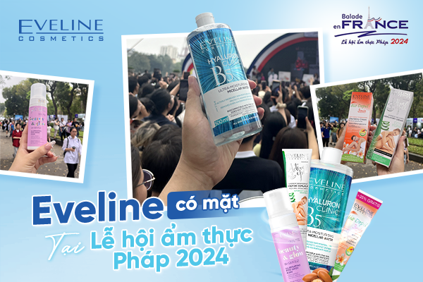 Eveline có mặt tại Lễ Hội Ẩm Thực Pháp 2024