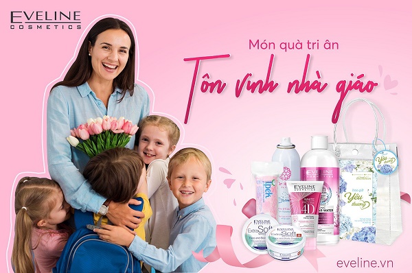 EVELINE TRAO GỬI MÓN QUÀ TRI ÂN – TÔN VINH NHÀ GIÁO NHÂN NGÀY 20/11