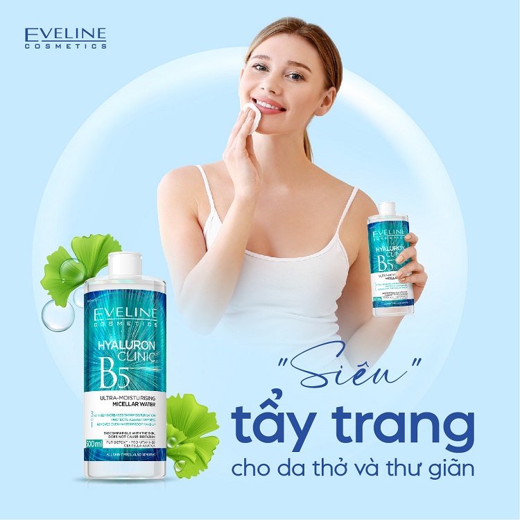 Review và cảm nhận thực tế khi dùng nước tẩy trang Eveline B5 2