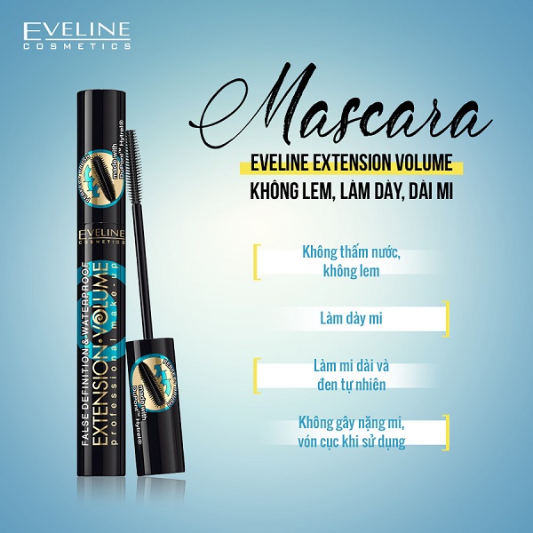 Siêu phẩm Mascara Eveline cho đôi mắt cuốn hút đã có mặt tại Việt Nam 1